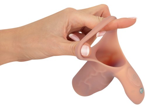 Otevřený vibrační návlek na penis Realistixxx