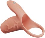 Otevřený vibrační návlek na penis Realistixxx