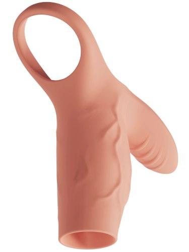 Otevřený vibrační návlek na penis Realistixxx