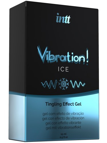 Stimulační gel Vibration! Ice, 15 ml