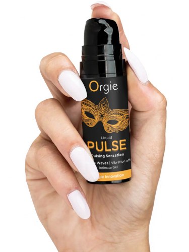 Slíbatelný stimulační gel Orgie Liquid Pulse, 15 ml