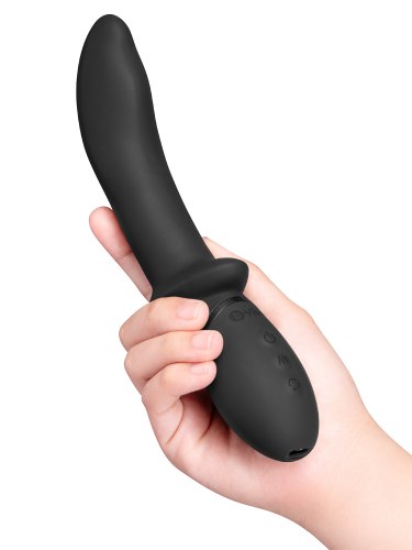 Rotační a perličkový anální vibrátor Rimming P-Spot Vibe