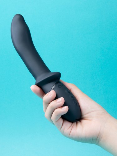 Rotační a perličkový anální vibrátor Rimming P-Spot Vibe
