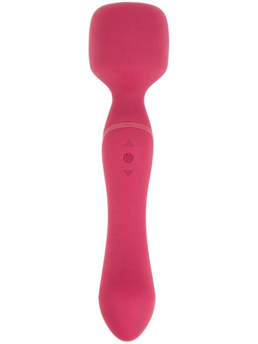 Hřejivá masážní hlavice/vibrátor Heating Wand Red