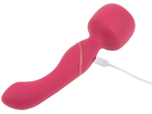 Hřejivá masážní hlavice/vibrátor Heating Wand Red