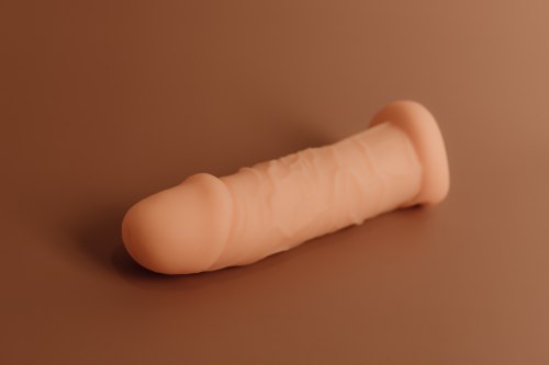 Realistický návlek na penis Real Extra Sense Bubbles