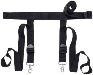 Bondage popruhy na dveře Edge – Bondage sady a postroje pro důkladné svázání