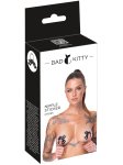 Samolepky na bradavky s kroužky Bad Kitty