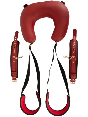 Bondage postroj s polštářem Bad Kitty