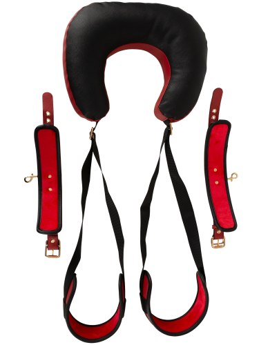 Bondage postroj s polštářem Bad Kitty
