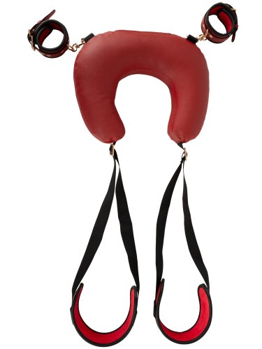 Bondage postroj s polštářem Bad Kitty
