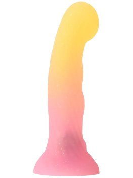 Svítící silikonové dildo s přísavkou Sugar Bomb – Dilda s přísavkou