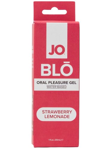 Gel na orální sex System JO BLŌ Strawberry Lemonade, 30 ml