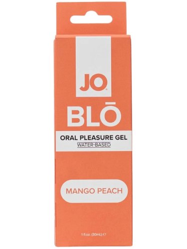 Gel na orální sex System JO BLŌ Mango Peach, 30 ml