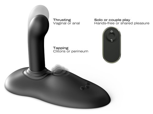 Pulzační podložka s přirážecím vibrátorem Dorcel Power Ride