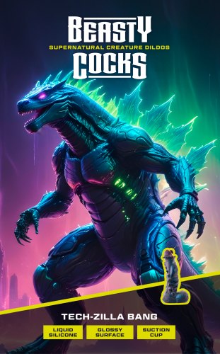 Dildo s přísavkou Tech-Zilla Bang