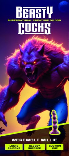 Dildo s přísavkou Werewolf Willie