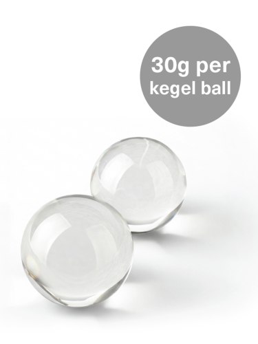 Skleněné vaginální kuličky Glass Worxx