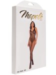 Síťovaný catsuit s leopardím vzorem Mapalé