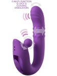 Dvojitý rotační vibrátor s perlami Harmoni Pro