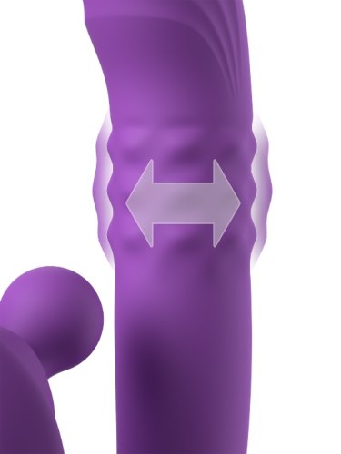 Dvojitý rotační vibrátor s perlami Harmoni Pro