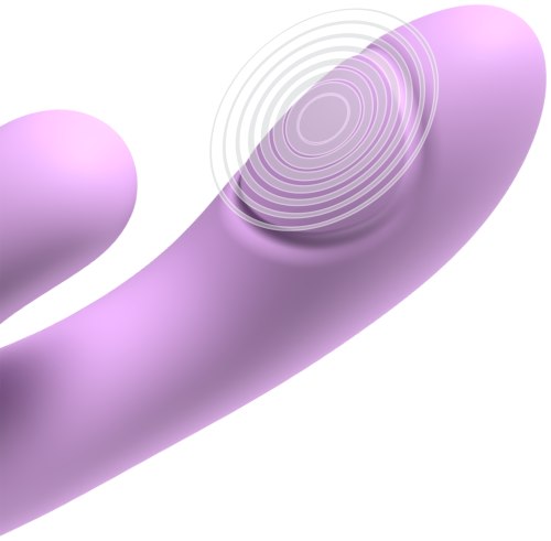 Pulzační vibrátor s pohyblivým králíčkem IntiMotion Flutter Pro