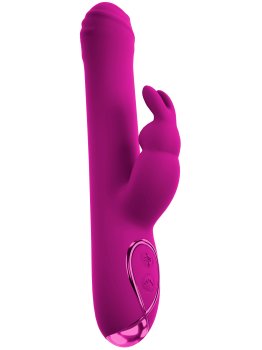 Přirážecí vibrátor s perlami a králíčkem Sweet Smile – Vibrátory s králíčkem