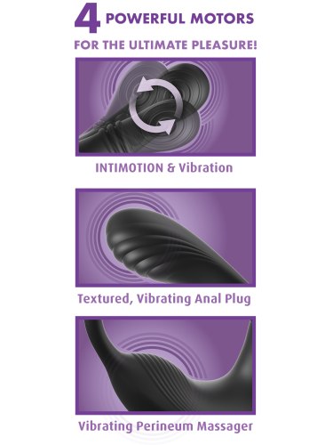 Vibrátor na prostatu a hráz Ass-Gasm IntiMotion