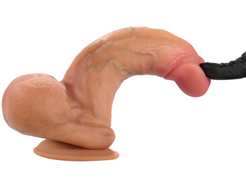 Realistické dildo s přísavkou Fang