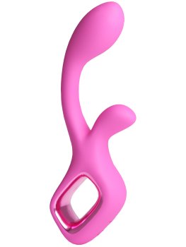 Vibrátor s králíčkem Pretty In Pink Velvet – Vibrátory s králíčkem