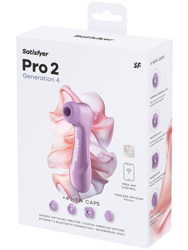 Bezdotykový a vibrační stimulátor Satisfyer Pro 2 Gen. 4