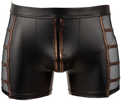 Wetlook pánské boxerky se zipem NEK