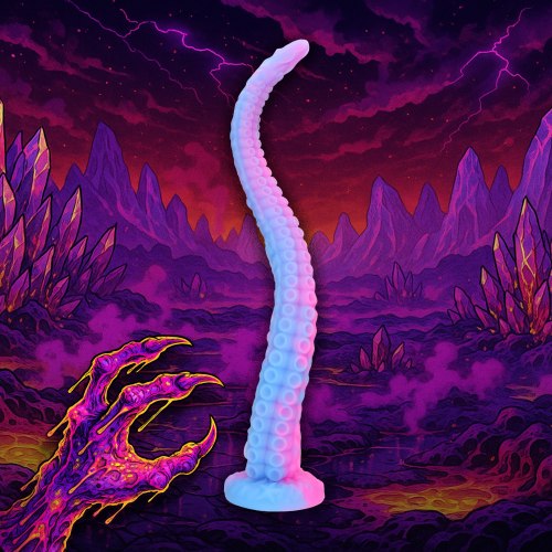 XXL anální dildo s přísavkou Tentacle Serpent