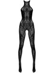 Síťovaný catsuit s krajkou Matilda, queen size