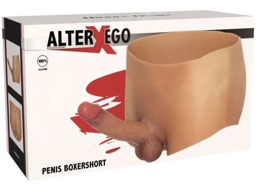 Silikonové boxerky s penisem Hidden Desire