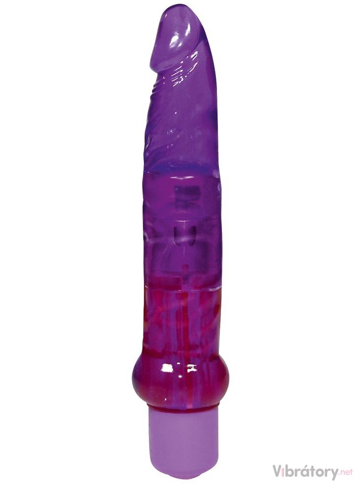 You2Toys Anální vibrátor Jelly, fialový (17,5 cm)