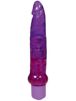 Anální vibrátor Jelly, fialový – Anální vibrátory pro potěšení zadečku