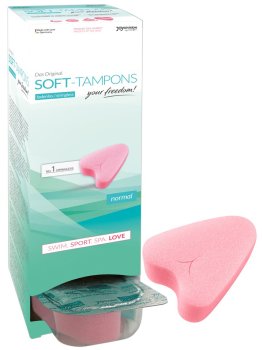 Menstruační houbičky Soft-Tampons NORMAL, 10 ks – Menstruační houbičky (tampony)