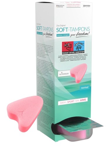 Menstruační houbičky (tampony): Menstruační houbičky Soft-Tampons NORMAL, 10 ks