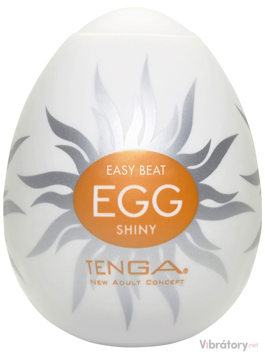 Levně Masturbátor pro muže TENGA Egg Shiny
