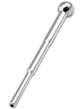 Dilatátor - třístupňový s kuličkou (dutý), 6-10 mm – Penis plugy (kolíky do penisu)