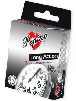 Kondomy Pepino Long Action – Kondomy na oddálení ejakulace