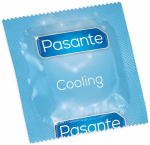Kondom Pasante Cooling - chladivý – Kondomy s hřejivým a chladivým efektem
