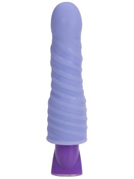 Měkoučký ohebný vibrátor Pleasure Bendie - fialový – Vibrátory s neobvyklým designem