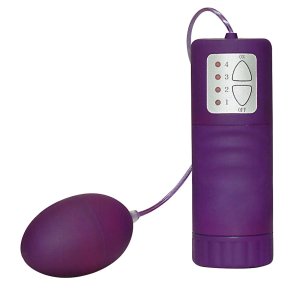 Vibrační vajíčko Velvet Purple Pill, fialové – Vibrační vajíčka