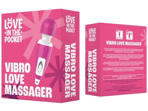 Minivibrátorek Vibro Love Massager - přívěšek na klíče