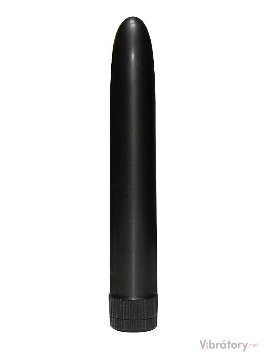 Vibrátor ONYX, černý (17,5 cm)