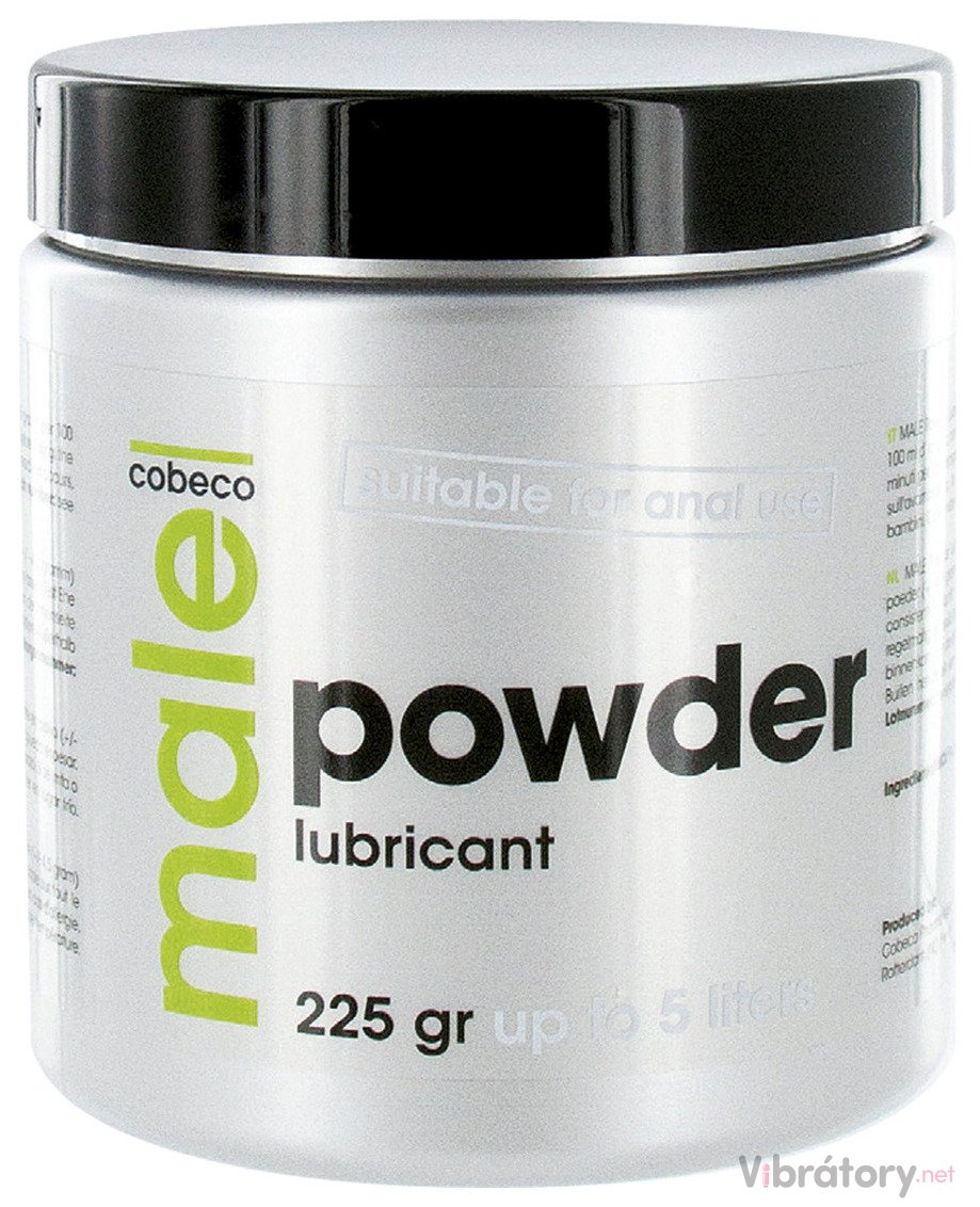 Práškový lubrikační gel MALE POWDER, 225 g