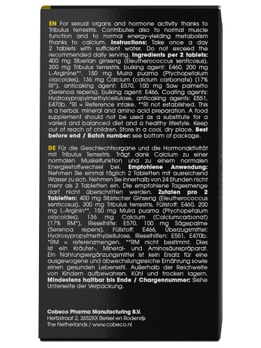 Tablety pro větší penis a více mužnosti BIG BOY Golden XXL