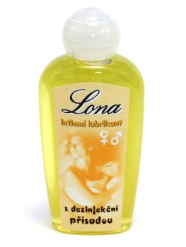 Lubrikační gel LONA - dezinfekční – Lubrikační gely na vodní bázi